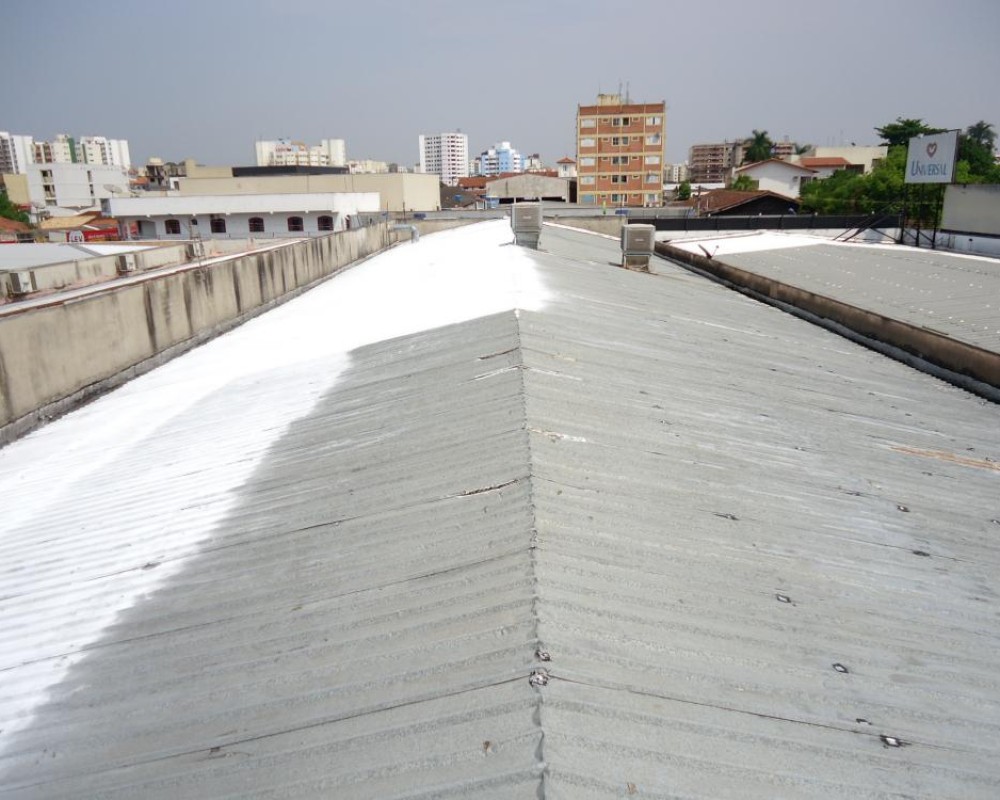 Imagem 101 da galeria  Impermeabilização de Telhado. impermeabilização, isolamento térmico e acústico, o acústico depende do tipo da impermeabilização. 