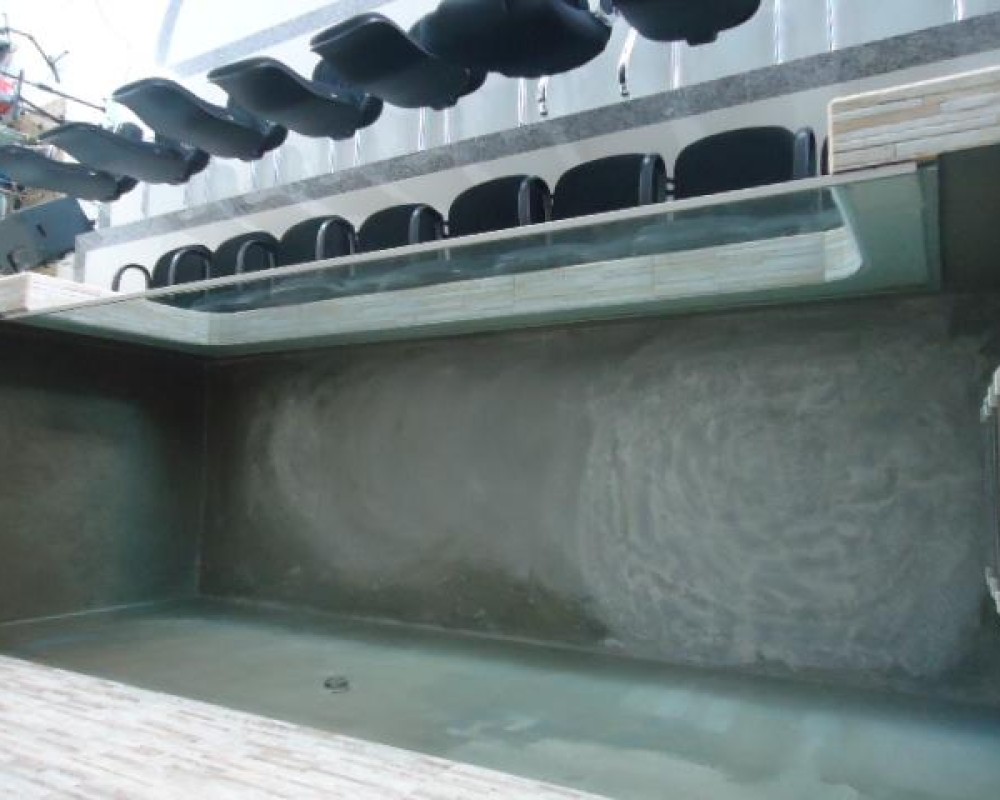 Imagem 6 da galeria impermeabilização de piscina. impermeabilização de piscina com fibra. 