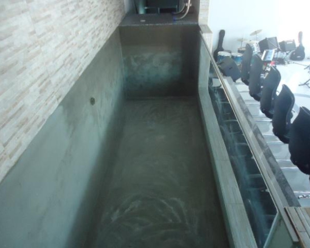 Imagem 4 da galeria impermeabilização de piscina. impermeabilização de piscina com fibra. 