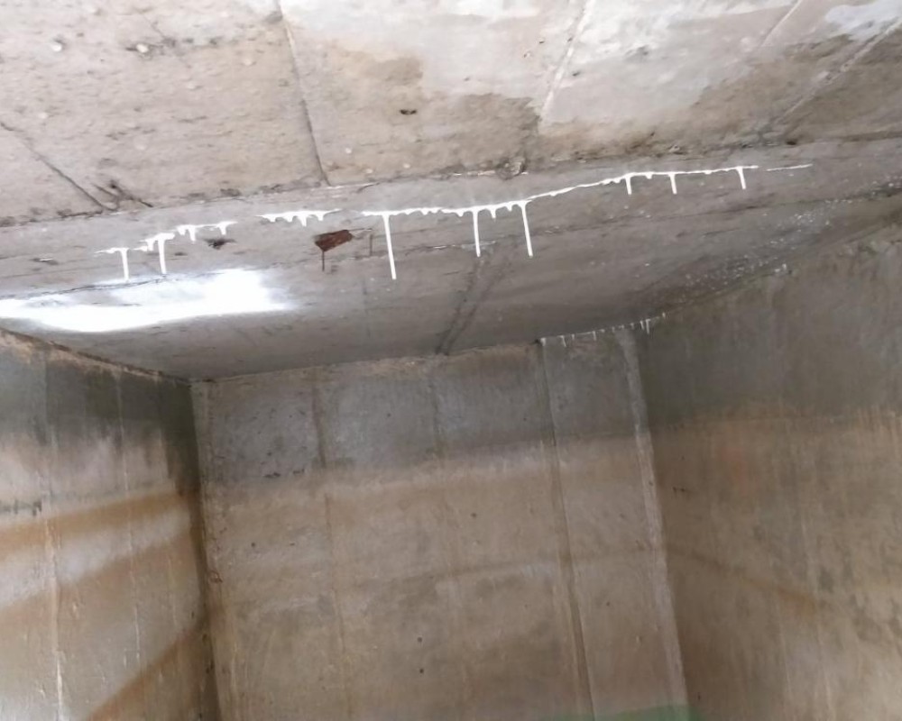 Imagem 21 da galeria impermeabilização de laje, toda laje sobre caixa d'água e reservatório deve ser impermeabilizados.