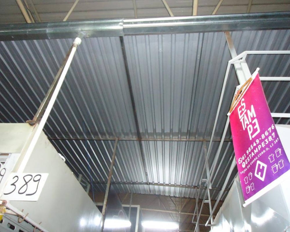 Imagem 11 da galeria Impermeabilização Telhado Galvanizado, Feira do Guará DF, 11 mil m²