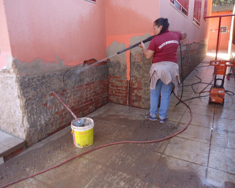 Imagem 25 da galeria Impermeabilização. tratamento de umidade em parede, garantia de 5 anos.