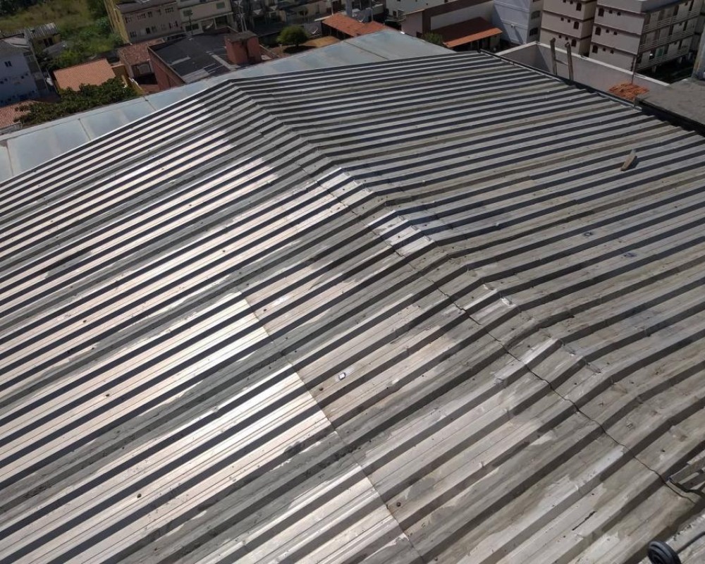 Imagem 10 da galeria Recuperação, impermeabilização, isolamento térmico para telhados galvanizados.