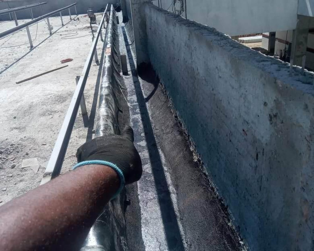 Imagem 21 da galeria Impermeabilização de calhas de concreto e ralos. Xique Xique  e Ibotirama BA. 