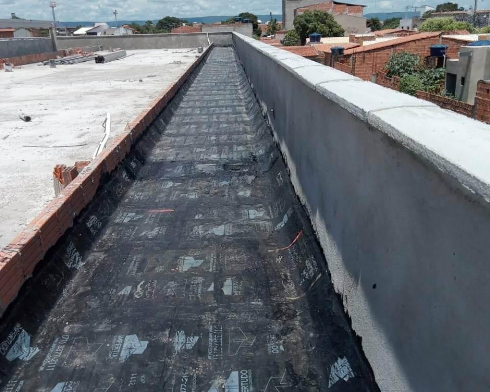 Imagem 40 da galeria Impermeabilização de calhas de concreto e ralos. Xique Xique  e Ibotirama BA. 