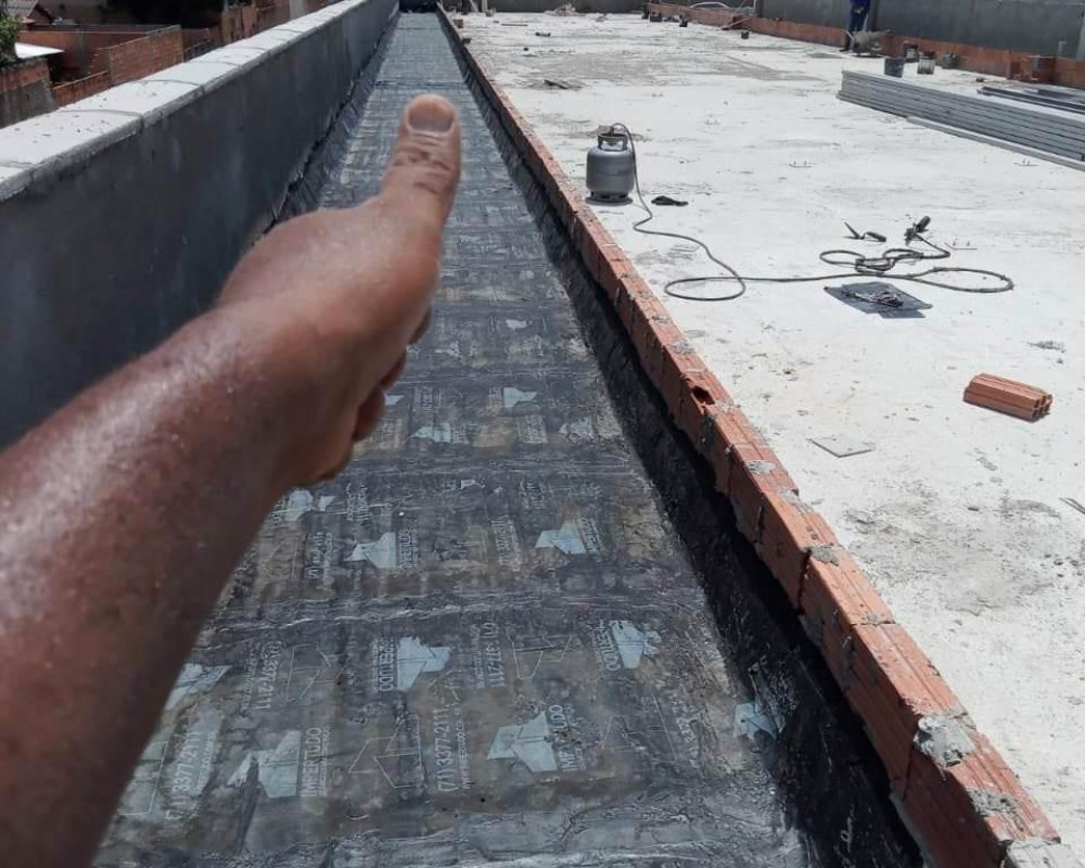 Imagem 18 da galeria Impermeabilização de calhas de concreto e ralos. Xique Xique  e Ibotirama BA. 