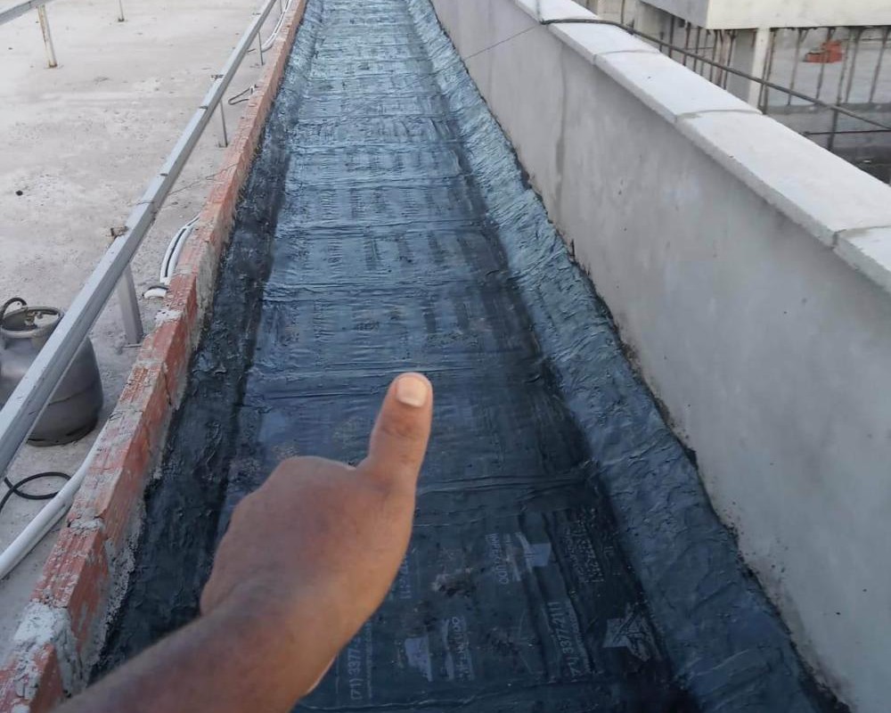 Imagem 6 da galeria Impermeabilização de calhas de concreto e ralos. Xique Xique  e Ibotirama BA. 