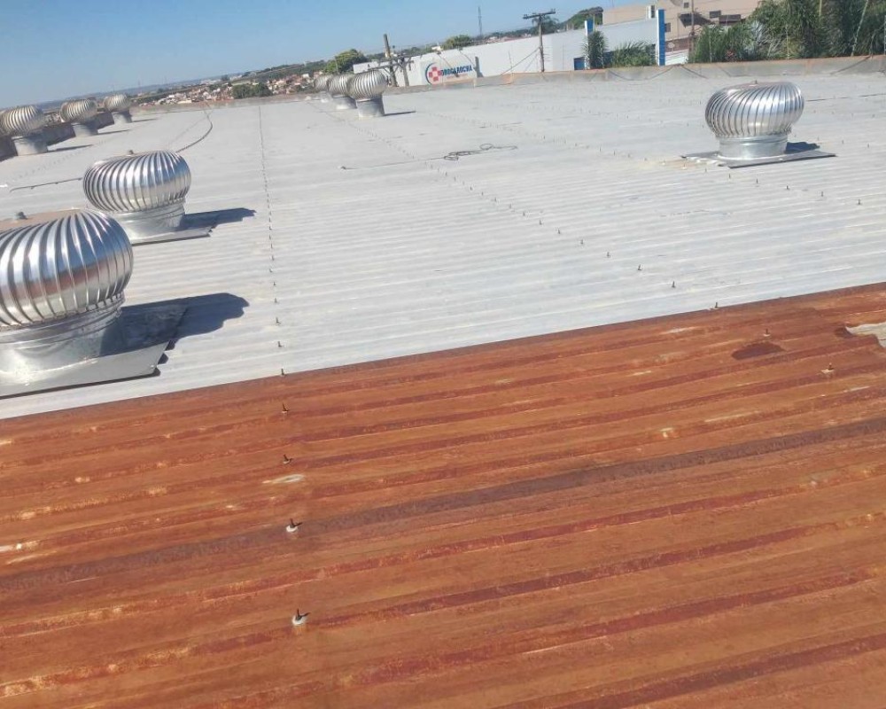 Imagem 12 da galeria Tratamento de ferrugem para telhados galvanizados e zinco