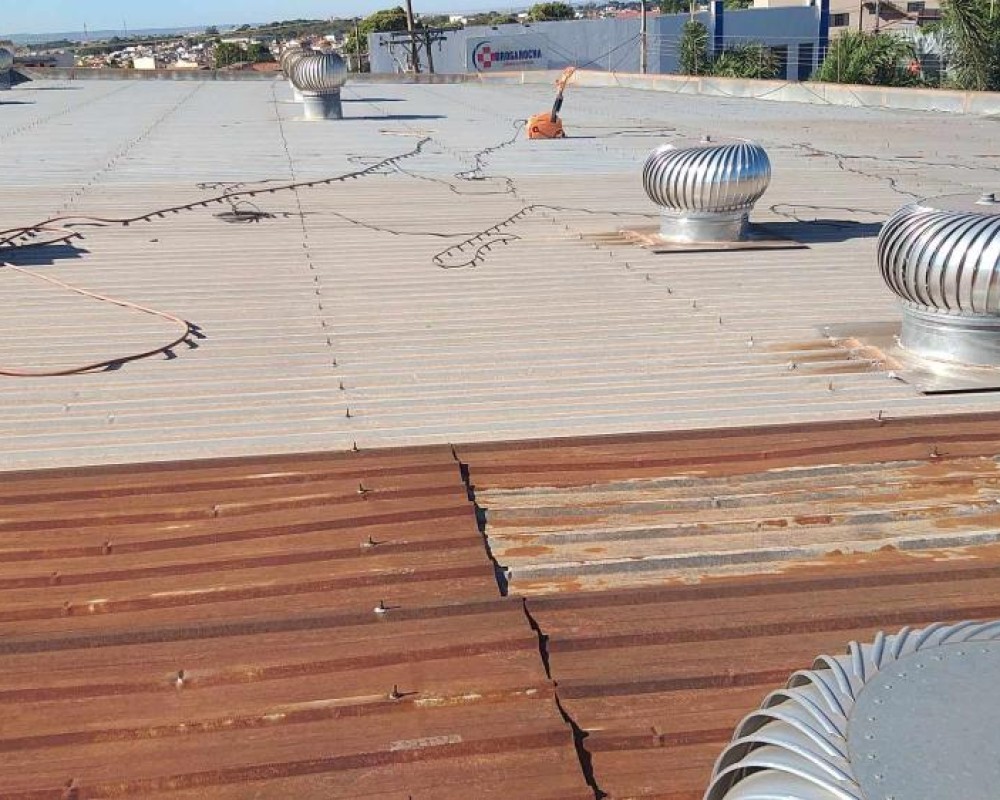 Imagem 21 da galeria Tratamento de ferrugem para telhados galvanizados e zinco