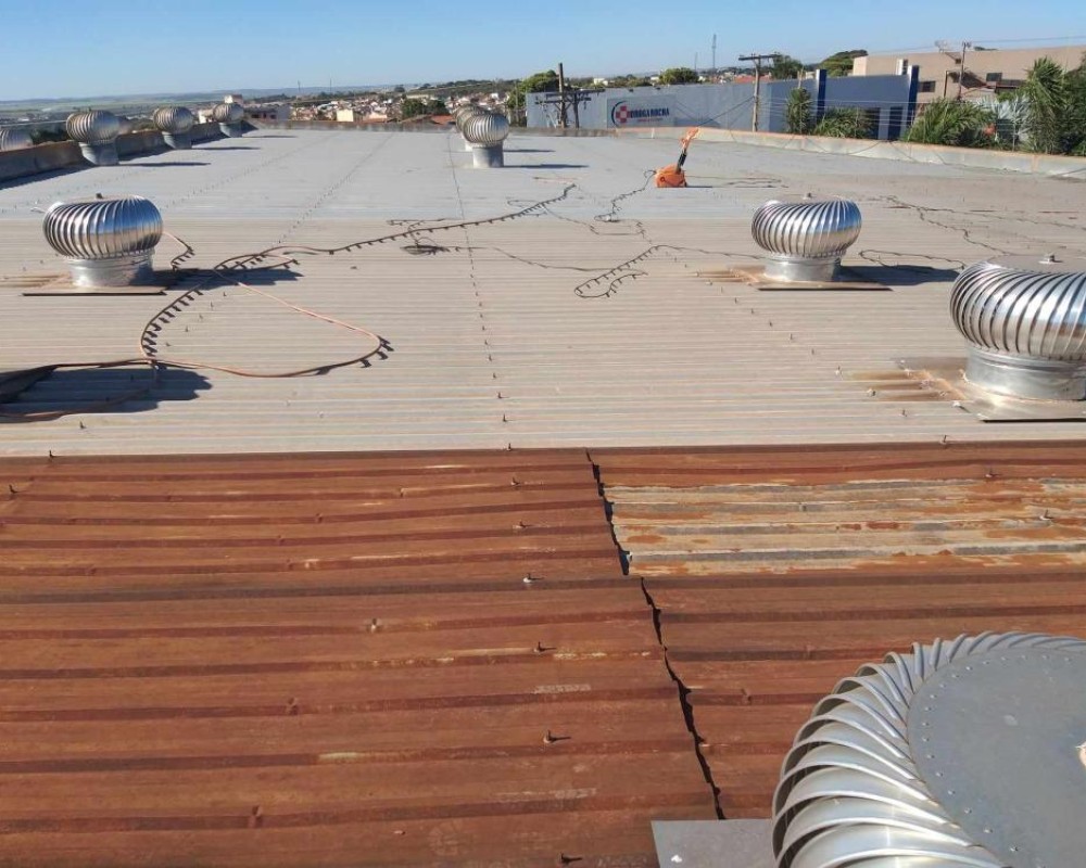 Imagem 19 da galeria Tratamento de ferrugem para telhados galvanizados e zinco