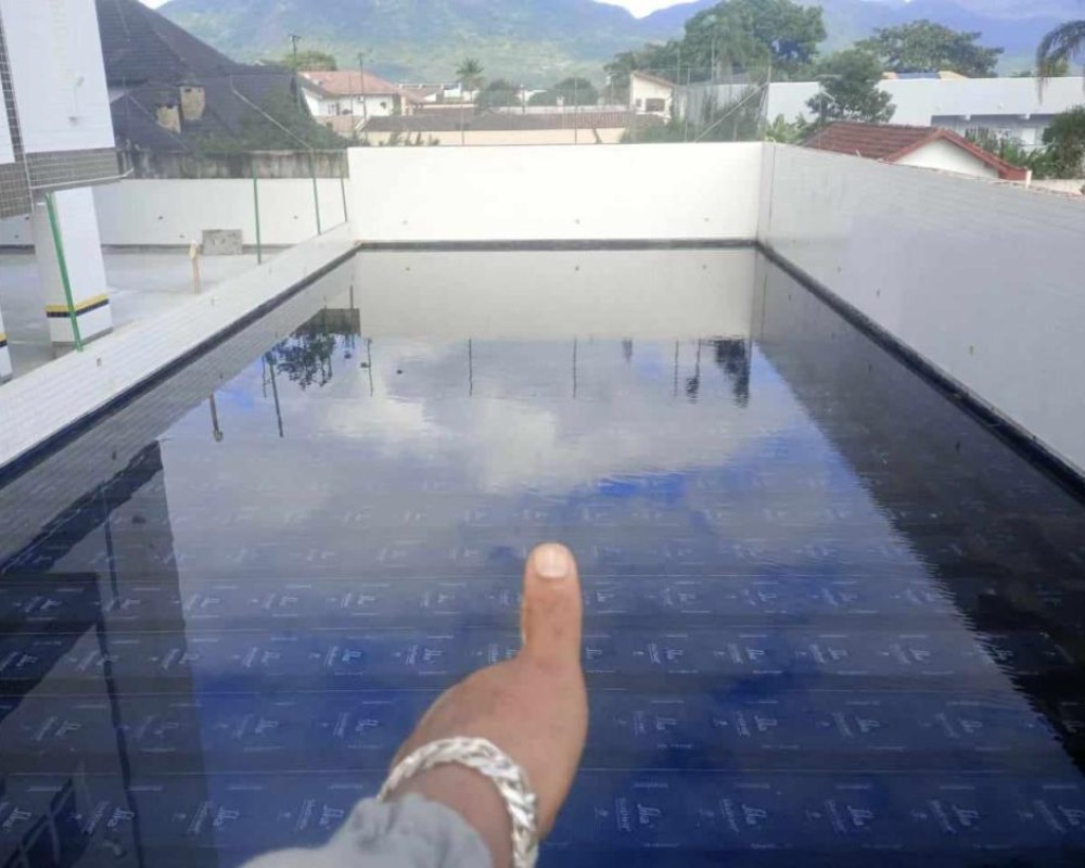 Imagem 27 da galeria Impermeabilização de piscina elevada com manta asfáltica dupla, 3 e 4mm