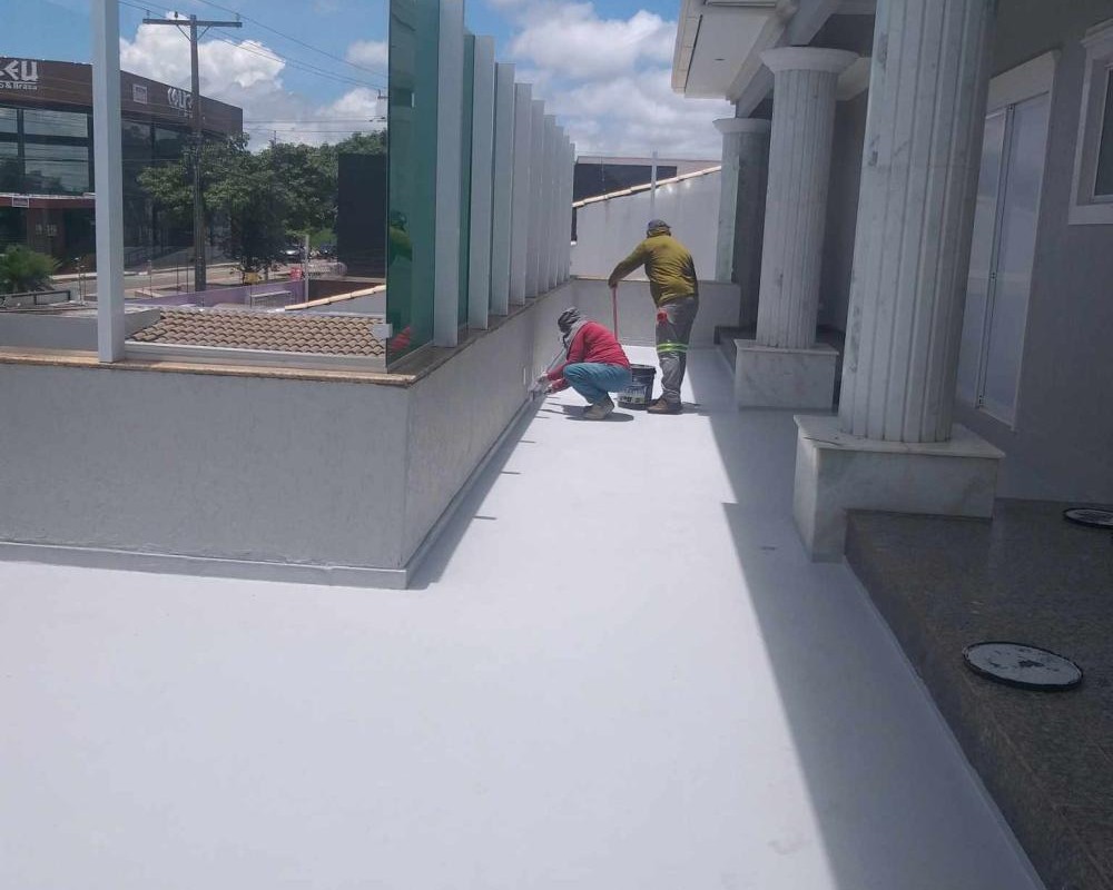 Imagem 8 da galeria Impermeabilização de piso com borracha liquida e látex, com trafego de pessoas. garantia entre 5 e 10 anos. 